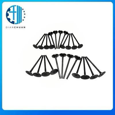 Intake Exhaust Valve   13711-1081D For Hino H07C H07CT Excavator Engine Spare Parts