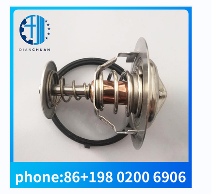 Genuine Excavator Engine Parts ISG ISGE Diesel Engine Thermostat 3696214 3696214F