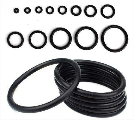 EPDM NBR FKM HNBR Silicone Rubber O Ring Kit Black