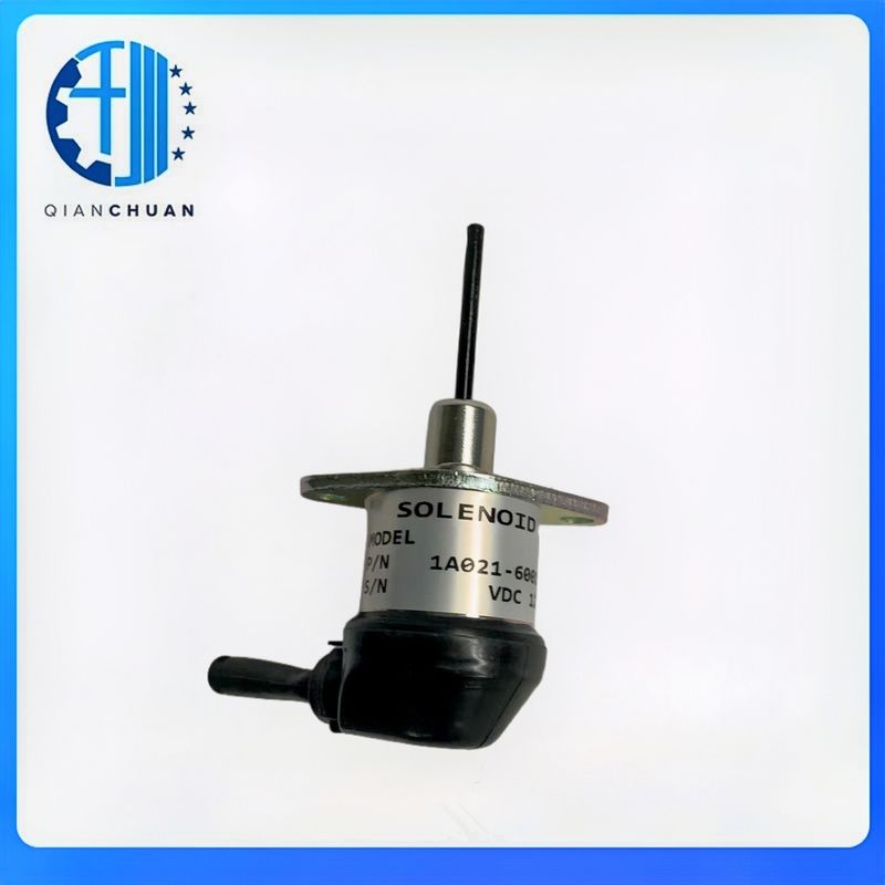 12V Fuel Shut Off Stop Solenoid 1A021-60017 For Kubota V1505 D1505