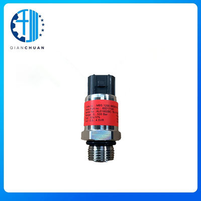 60217140 Pressure Sensor for Sany SY215 Excavator 500Bar Flat Head